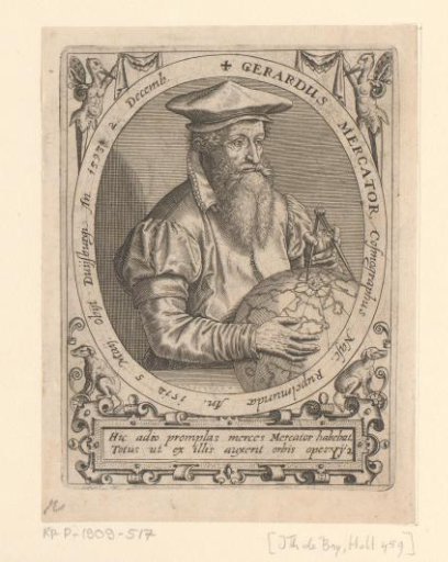 Portrait of Gerard Mercator