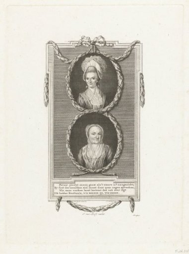 Double Portrait of Betje Wolff and Agatha Deken