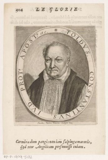Portrait of Poet and Jurist Toldo Constantini
