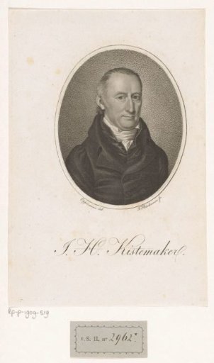 Portrait of Johann Hyacinth Kistemaker