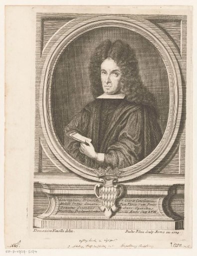 Portrait of Philosopher and Jurist Costantino Grimaldi