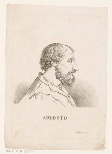 Portrait of the poet Ludovico Ariosto