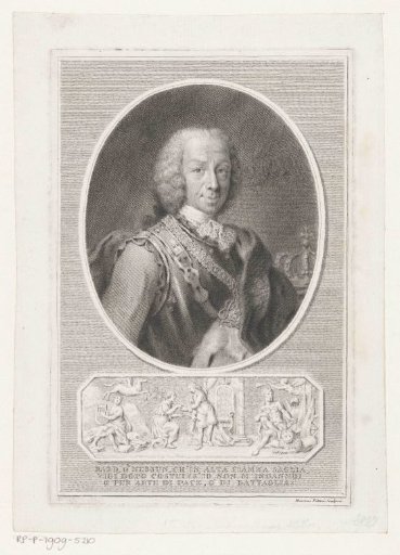 Portrait of Charles Emmanuel III, King of Sardinia