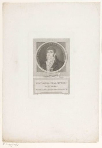 Portrait of the surgeon P. Asallini