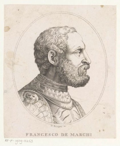 Portrait of Francesco De Marchi