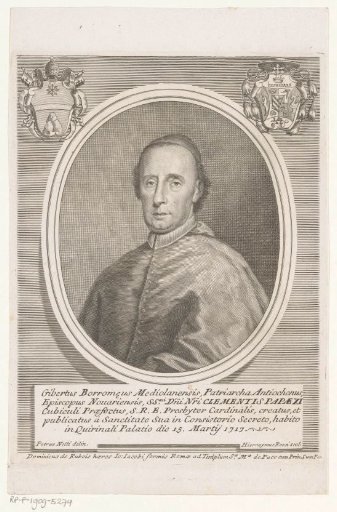 Portrait of Cardinal Giberto Bartolomeo Borromeo