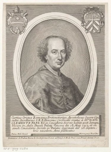 Portrait of Cardinal Curzio Origo