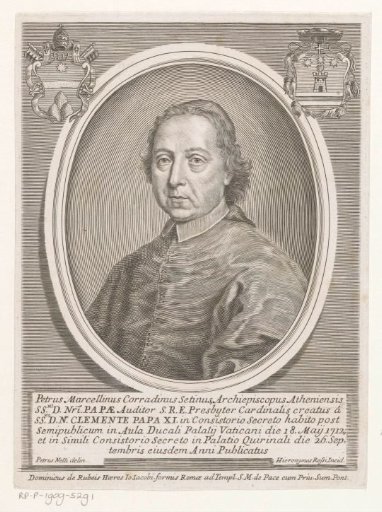Portrait of Cardinal Pier Marcellino Corradini