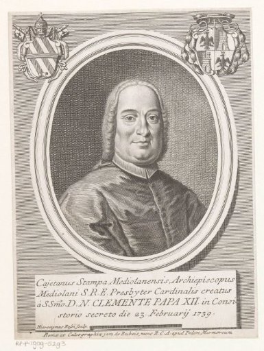 Portrait of Cardinal Gaetano Stampa