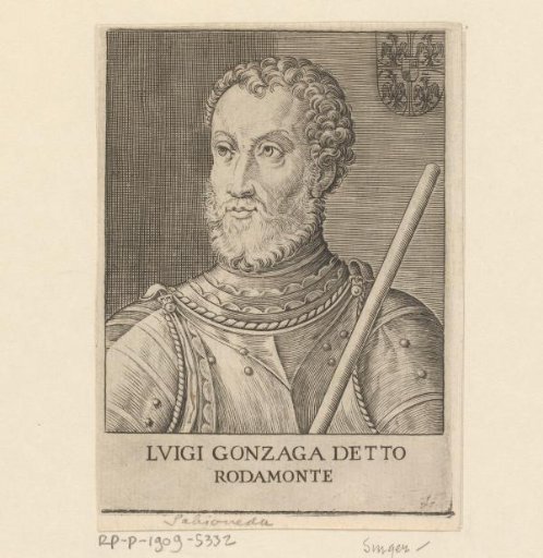 Portrait of the Field Commander Luigi Gonzaga