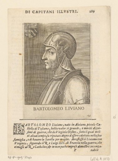 Portrait of the Field Commander Bartolomeo d'Alviano