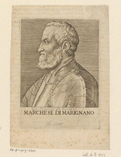 Portrait of the Field Commander Gian Giacomo Medici