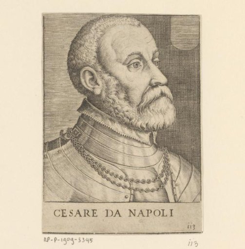 Portrait of the Field Commander Cesare Maggi