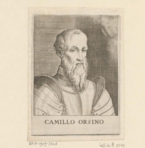 Portrait of Camillo Orsini