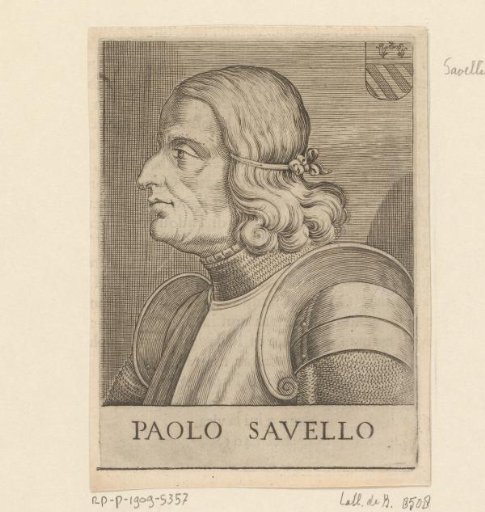 Portrait of Army Commander Paolo Savelli