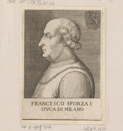 Portrait of Francesco Sforza I, Duke of Milan