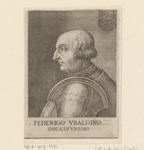 Portrait of Federico da Montefeltro, Duke of Urbino