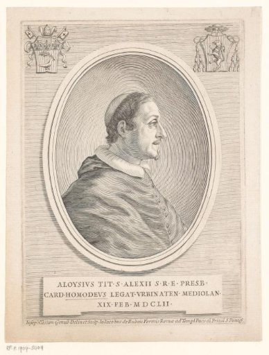 Portrait of Cardinal Luigi Omodei