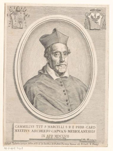 Portrait of Cardinal Camillo Melzi