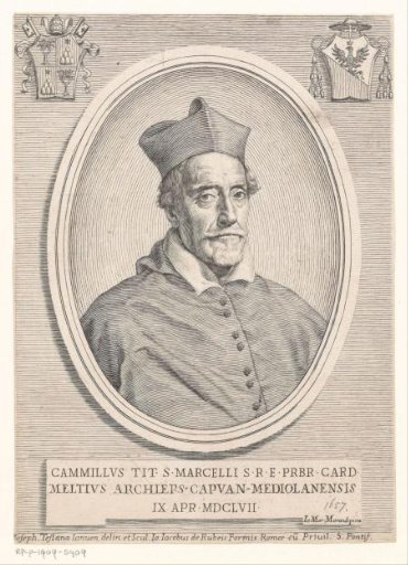 Portrait of Cardinal Camillo Melzi