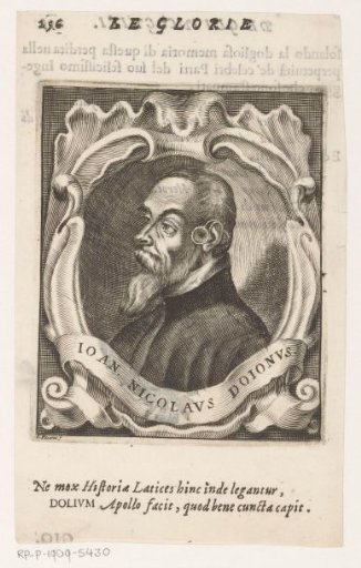 Portrait of Mathematician Giovanni Nicolò Doglioni