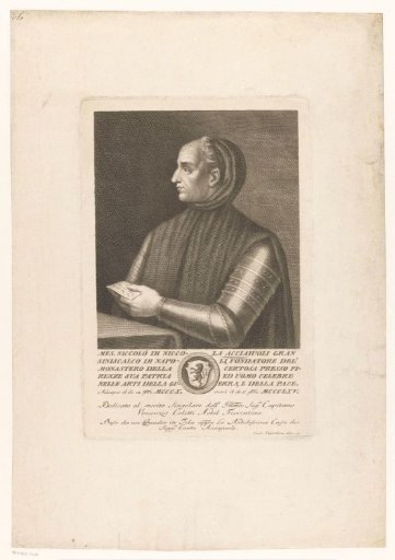 Portrait of the politician Niccolò Acciaiuoli