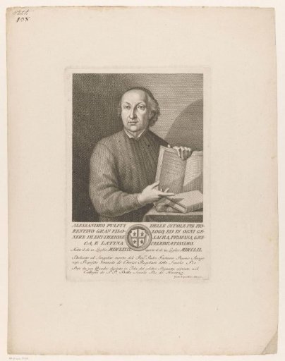 Portrait of the humanist Alessandro Politi