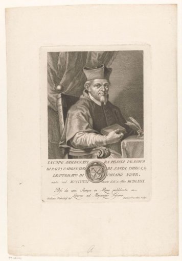 Portrait of Cardinal Jacopo Ammannati