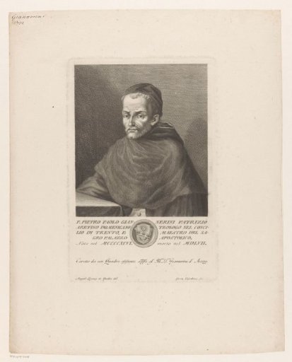 Portrait of the theologian Pietro Paolo Giannerino