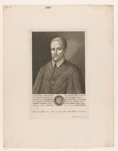 Portrait of the humanist Leonardo Salviati