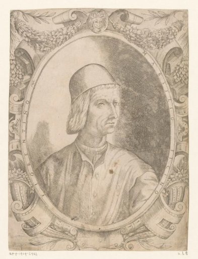 Portrait of the philosopher Marsilio Ficino