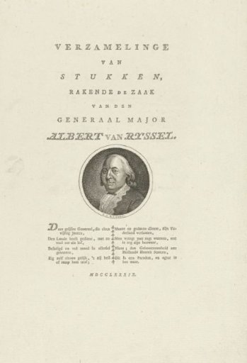 Portrait of Albert van Ryssel