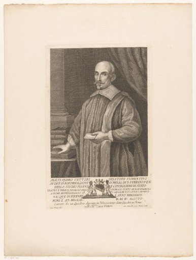 Portrait of Senator Alessandro Vettori