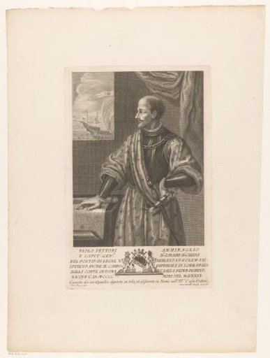 Portrait of Admiral Paolo Vettori