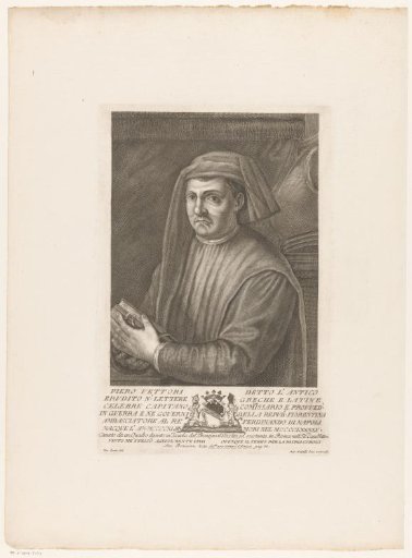 Portrait of Humanist Piero Vettori