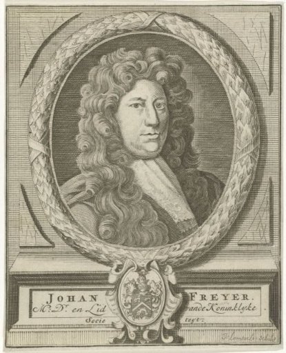Portrait of Johan Freyer