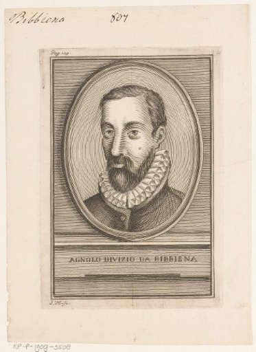 Portrait of the songwriter Agnolo Divizio da Bibbiena