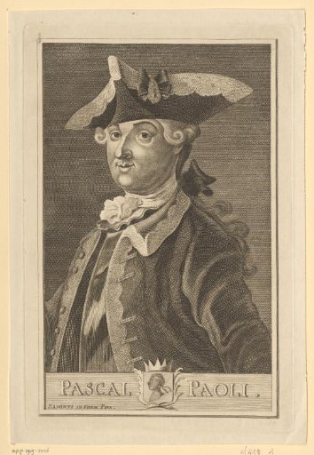Portrait of Pasquale Paoli