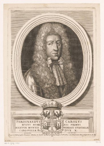Portrait of Ferdinando Carlo Gonzaga, Count of Mantua and Montferrat