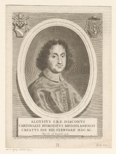 Portrait of Cardinal Luigi Omodei