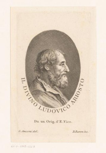 Portrait of Ludovico Ariosto