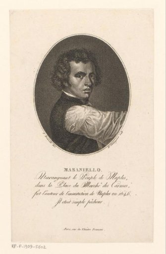Portrait of Masaniello