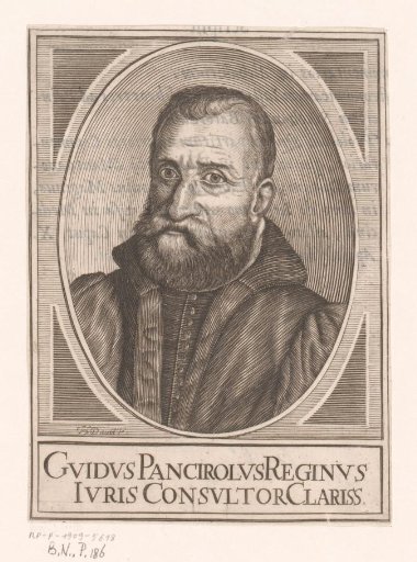Portrait of Guido Panciroli