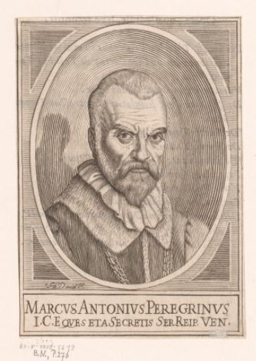 Portrait of Marco Antonio Pellegrini