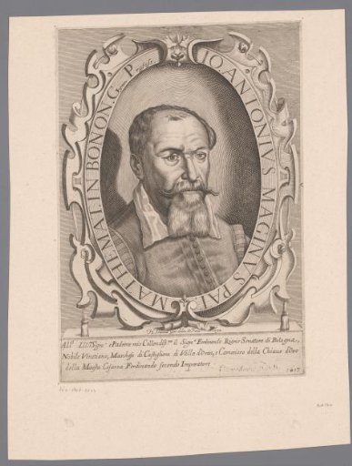 Portrait of Giovanni Antonio Magini