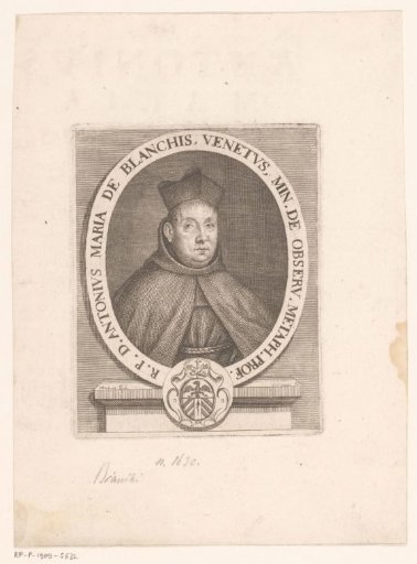 Portrait of Antonio Maria de Blanchis