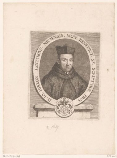 Portrait of Johannes Hieronymus Textorius