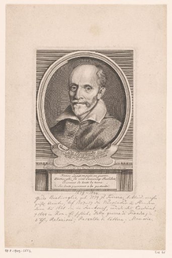 Portrait of Guido Bentivoglio