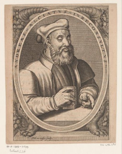 Portrait of Giovanni Andrea Alciato