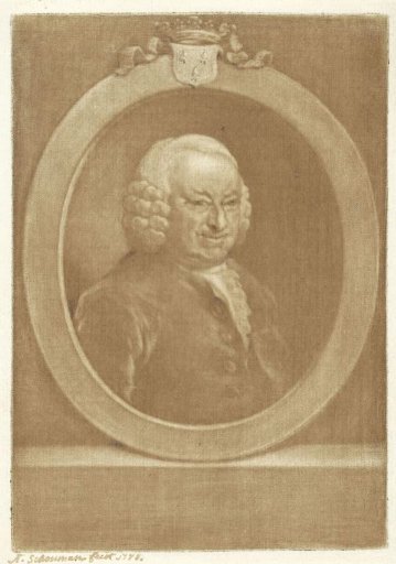 Portrait of Johan Hudde Dedel